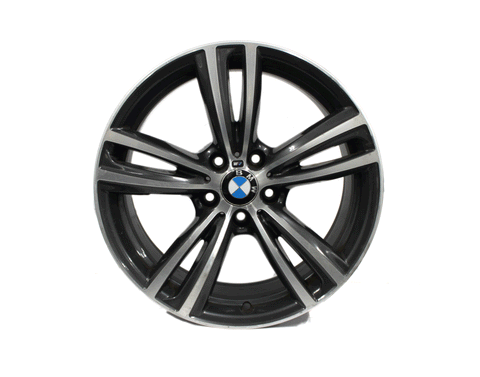 Front BMW Machined Charcoal Gray 430i 435i 330i 335i OEM Wheel 19" Rim 86013