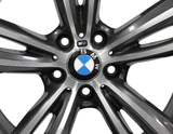 Front BMW Machined Charcoal Gray 430i 435i 330i 335i OEM Wheel 19" Rim 86013