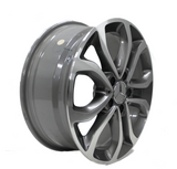 Mercedes Benz Machined Gray C-Class C200 C300 Wheel 17" Original 85367 Rim OEM