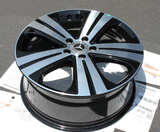 Mercedes Benz GLE-Class 20-23 Black Machined 19" Wheel OEM 96856 19x8 Set