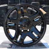 17 inch Toyota Tundra Sequoia Factory OEM 69440 Wheel Black 2003-2007 Set 17x7.5