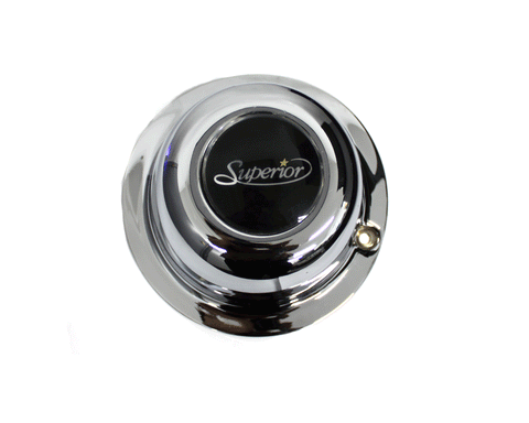 Superior Streetwear ICW Wheel Chrome Center Cap Tri Bar New