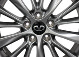 Infiniti Q50 2018-2024 18" Wheel Original Factory OEM 73800 Hyper Silver