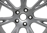 Tesla Model Y 19" Wheel Factory OEM 96958 Silver Hubcap Rim 2020-2024