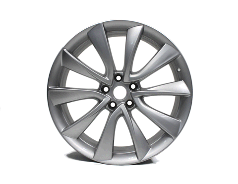 Tesla Model 3 Front 20" Wheel OEM 96318 Silver Rim 2018-2023