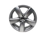 Volkswagen VW Tiguan 2010 17" Wheel Machined Silver OEM 99836 5N0601025C