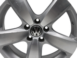 Volkswagen VW Tiguan 2010 17" Wheel Machined Silver OEM 99836 5N0601025C