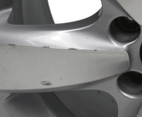 Volkswagen VW Tiguan 2010 17" Wheel Machined Silver OEM 99836 5N0601025C