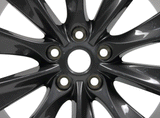 20" Rear Tesla Model X Slipstream 2016-2021 OEM 1027245 Charcoal 97801 Used