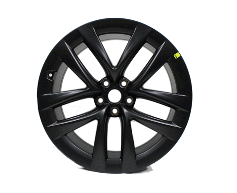 21" x 10.5" Rear Wheel Tesla Model S Arachnid 2022-2024 Charcoal OEM 95239 Used