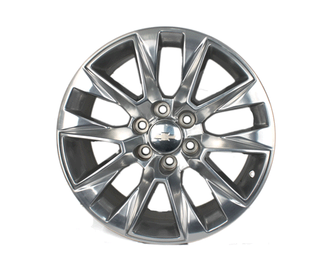 Chevy Silverado Tahoe Denali Suburban 20" Wheel Polished OEM 5920 2019-2025 Rim
