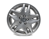 Mercedes Benz S-Class 17" Wheel Silver 2003 Factory OEM 65308 Rim