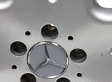 Mercedes Benz S-Class 17" Wheel Silver 2003 Factory OEM 65308 Rim