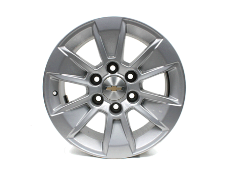 17" Wheel Chevy Silverado Tahoe Denali Silver Factory OEM 5908 Rim 2019-2025