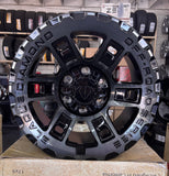 17x9 Blaque Diamond BD-O801 Gloss Black Tinted Face Off-Road Rims
