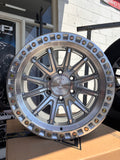 17X9 Arena Wheel A103 Mission Gloss Silver Machined
