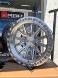 17X9 Arena Wheel A103 Mission Gloss Silver Machined