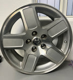 17" WHEEL DODGE CHARGER MAGNUM 2005 2006 2007 MACHINED SILVER FACTORY OEM 2246