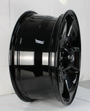 17" Toyota Tacoma Wheels OEM 69463 Gloss Black Rims 2005-2015 Set