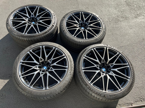 21/22 Inch BMW X5M F95 X6M F96 Competition M818 Rims Staggered Tires