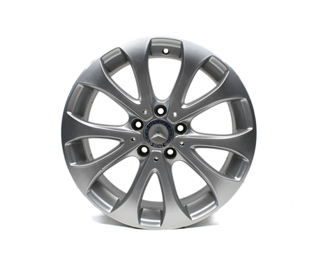 17" Wheel Mercedes Benz E-Class silver factory OEM 85537 Rim 2017-2020