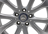 17" Wheel Mercedes Benz E-Class silver factory OEM 85537 Rim 2017-2020