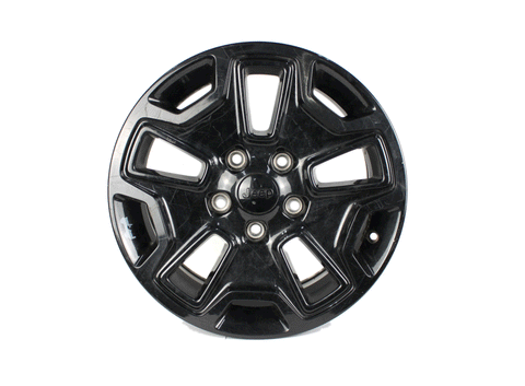 17" Jeep Wrangler Rubicon 2013-2025 Wheel OEM 9118 Black Rim