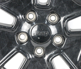 17" Jeep Wrangler Rubicon 2013-2025 Wheel OEM 9118 Black Rim
