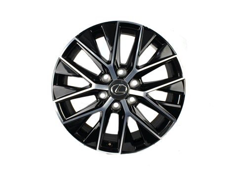 20" Lexus GX550 2024 2025 2026 Factory OEM 10545 Wheel Machined Black Rim