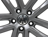 19x8 Volkswagen Passat Wheel Silver OEM 70002 Rim 19" 5x112 5 Spoke