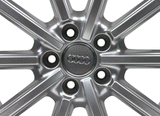 18x8 Audi A4 Wheel Silver 10 spoke OEM 58956 5x112 18" Rim 2014-2016