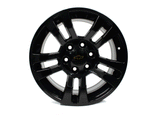 18x8.5 GMC Chevy Tahoe Silverado Sierra Suburban Black OEM 5646 Wheels 18"