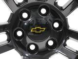 18x8.5 GMC Chevy Tahoe Silverado Sierra Suburban Black OEM 5646 Wheels 18"