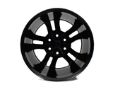 18x8.5 GMC Chevy Tahoe Silverado Sierra Suburban Black OEM 5646 Wheels 18"