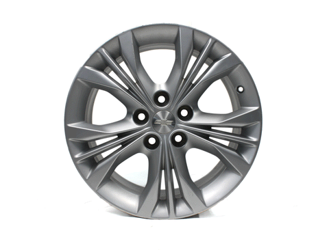 18x8 Chevy Impala Silver Wheel 2014 2015 18" Rim 5 Spoke 5x120 OEM 5710