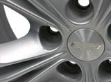 18x8 Chevy Impala Silver Wheel 2014 2015 18" Rim 5 Spoke 5x120 OEM 5710