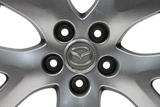 18x7.5 Mazda CX7 Hyper Silver Wheel OEM 64893 2007-2009 Rim 18"