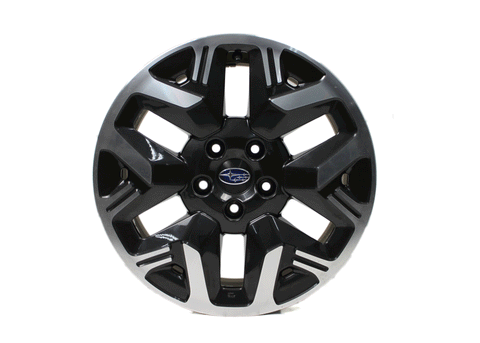 17x7 Subaru Forester 2025 2026 Wheel OEM 68914 Rim 17" Black Machined 94034
