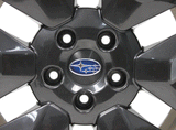 17x7 Subaru Forester 2025 2026 Wheel OEM 68914 Rim 17" Black Machined 94034