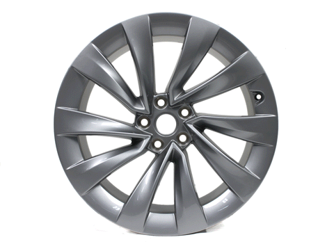 20x9.5 Tesla Model Y 2020-2026 OEM Silver Wheel Rim ET45 OEM 94253 20"