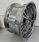 20" Rennen RS2 Chrome Wheels Compatible Range Rover Land Rover BMW X5 X6