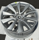 20 x 8.5 Front Tesla Model 3 Silver OEM 96318 Wheel Stiletto Original 2018-2023