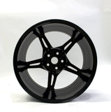 19x8.5 20x11 Chevy Corvette C8 OEM 14007 14008 Gloss Black  2020-2024 Staggered