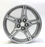 19" Front Wheel Corvette C8 19x8.5 Silver OEM 14007 2021 2022 2023