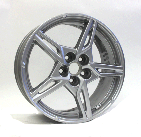 20" Rear Wheel Corvette C8 Silver OEM 14008 20x11 2020 2021 2022 2023