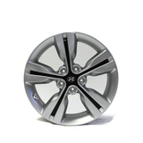 18" Wheel Hyundai Veloster Silver Black Inserts OEM 70813 2012-2017