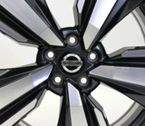 19" Wheel Nissan Rogue 2021 2022 2023 Factory OEM 62829 Machined Black