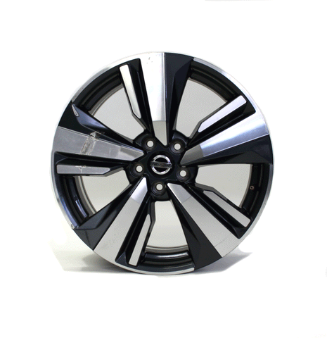 19" Wheel Nissan Rogue 2021 2022 2023 Factory OEM 62829 Machined Black