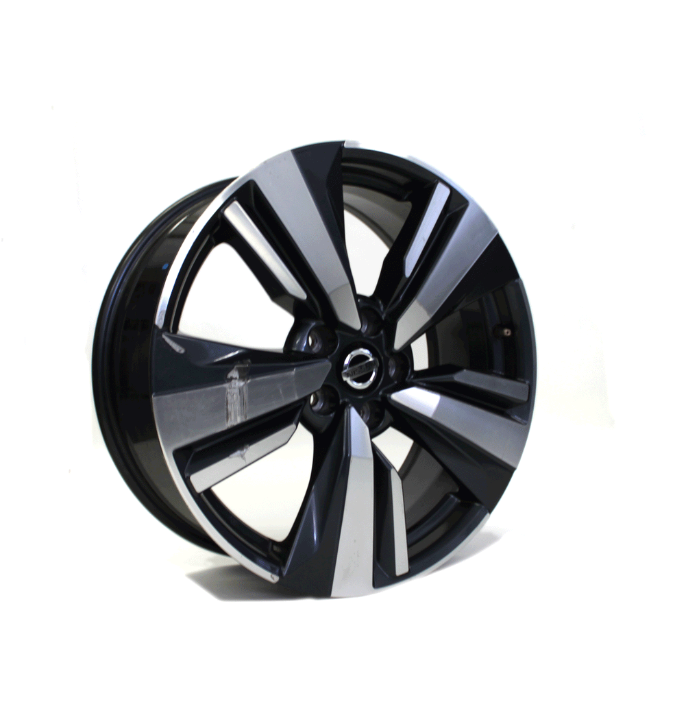 19" Wheel Nissan Rogue 2021 2022 2023 Factory OEM 62829 Machined Black