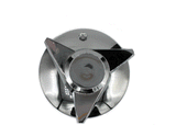 LA WIRE CENTER CAPS BOLT ON 3 BAR FLUTED SPINNERS